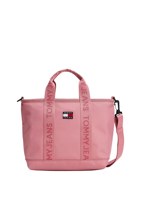 Borsa tote Essential con logo ripetuto<BR/>